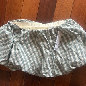 Checkered Mini Skirt